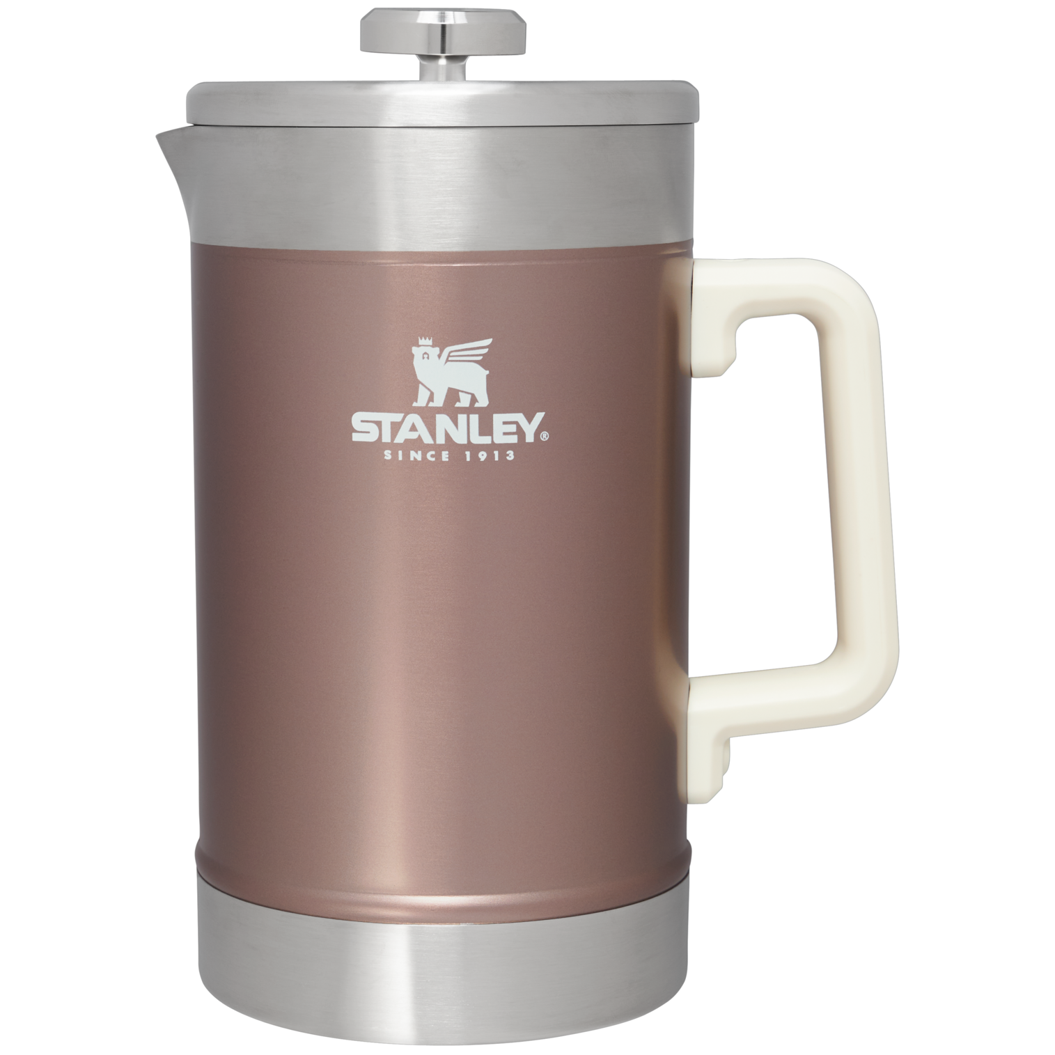 Stanley Stainless Steel Stay Hot French Press in Rose Quartz Glow