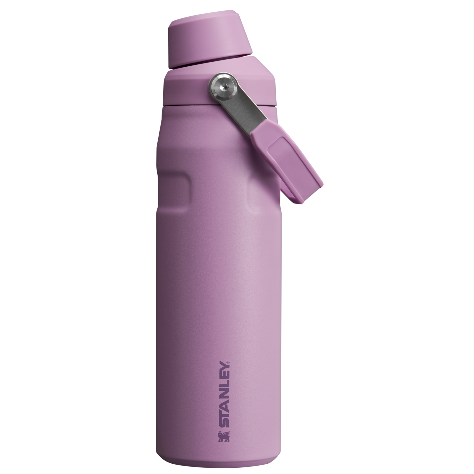Stanley IceFlow Water Bottle with Fast Flow Lid 24 OZ In Lilac Purple