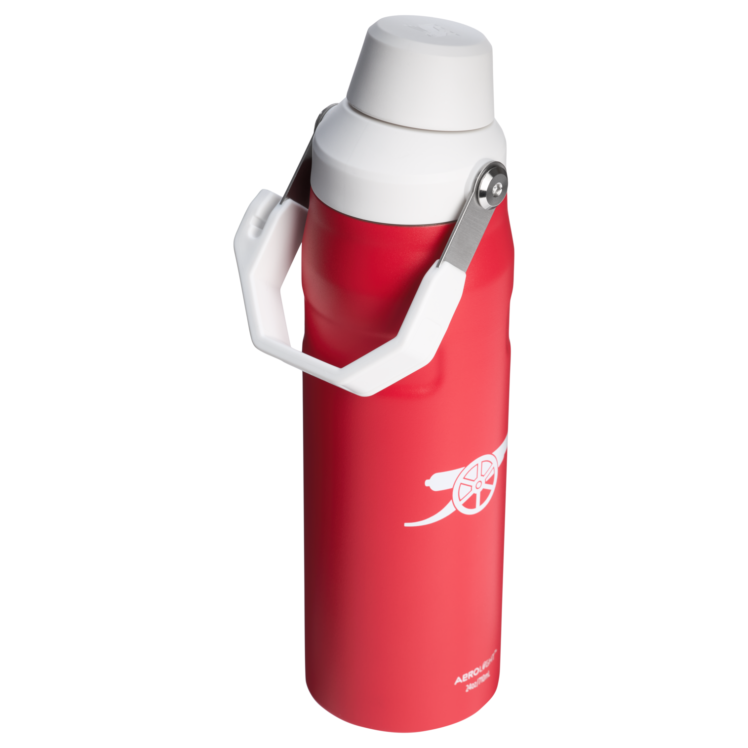 Stanley Arsenal IceFlow Aerolight Bottle Fast Flow In Arsenal Red With White Accents