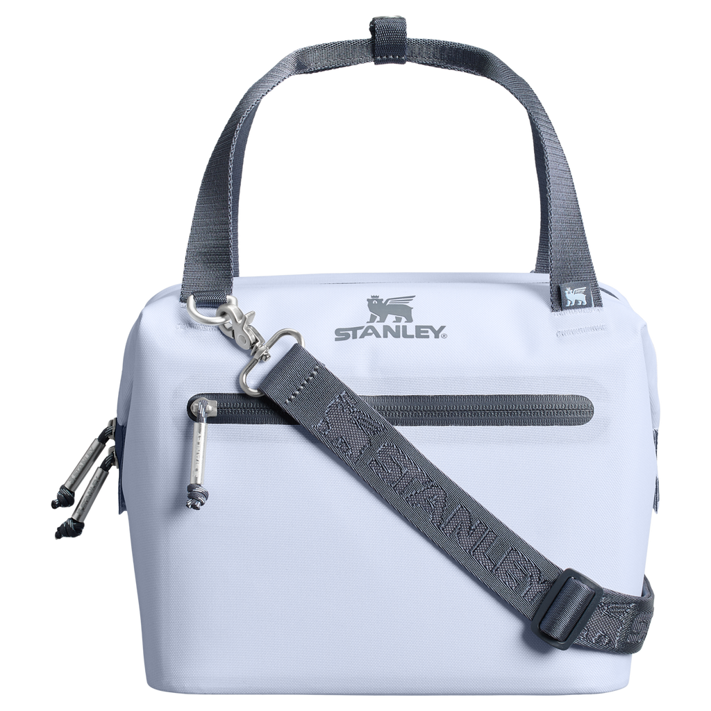 Stanley 7.4 QT All Day Julienne Mini Cooler In Dew Drop Purple With Carry Handle & Strap