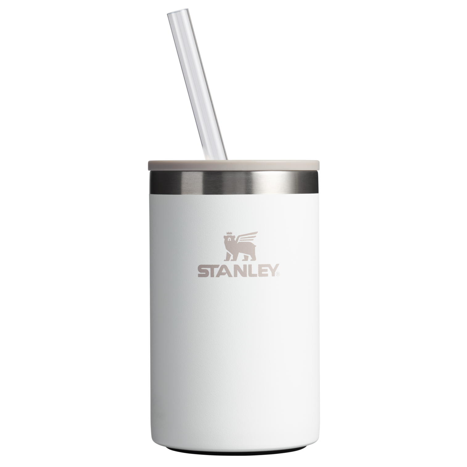 Stanley Everyday Can Cooler cup 10 oz with straw in Frost