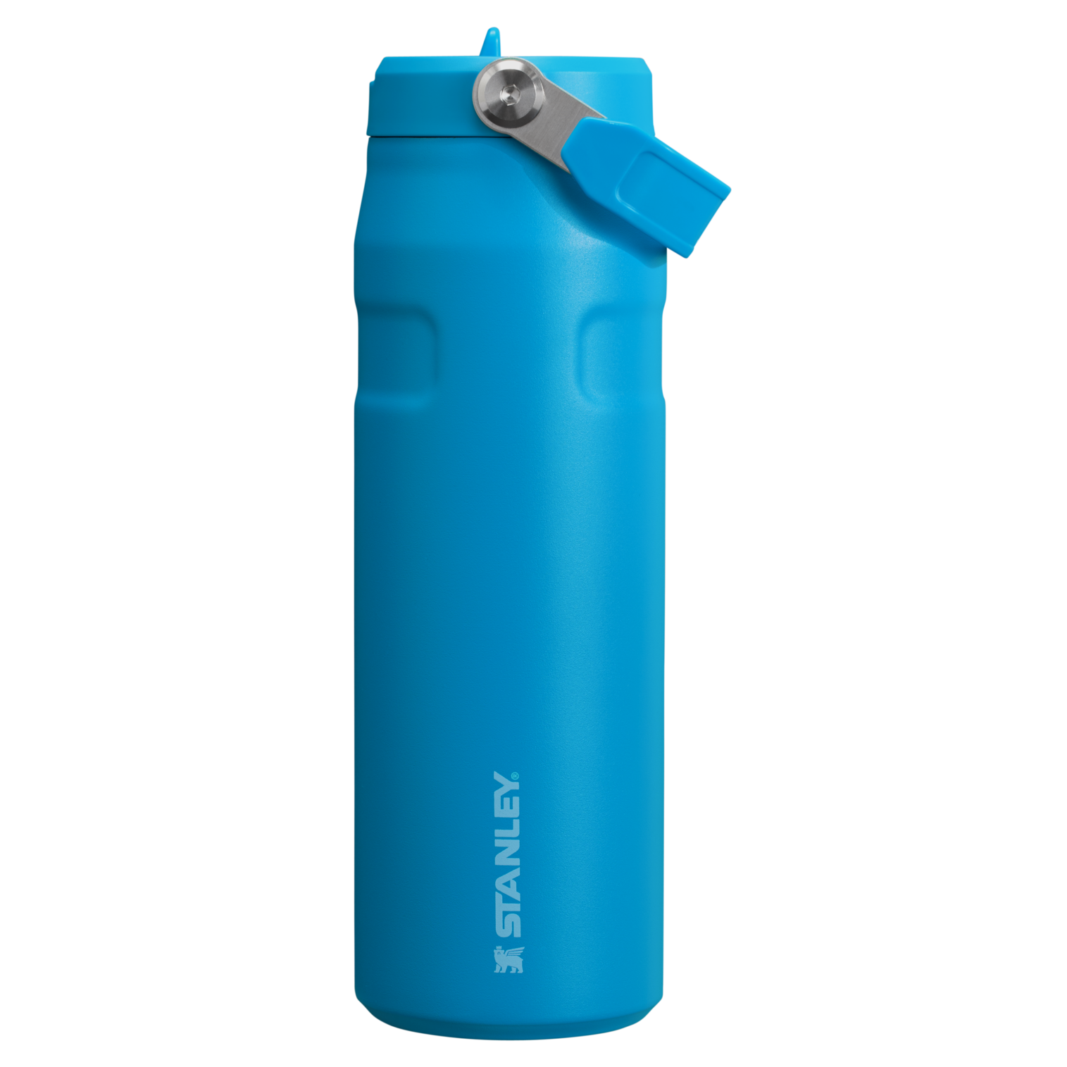 Stanley Ice Flow Aerolight Water Bottle With Flip Straw 24 Oz In Azure Blue