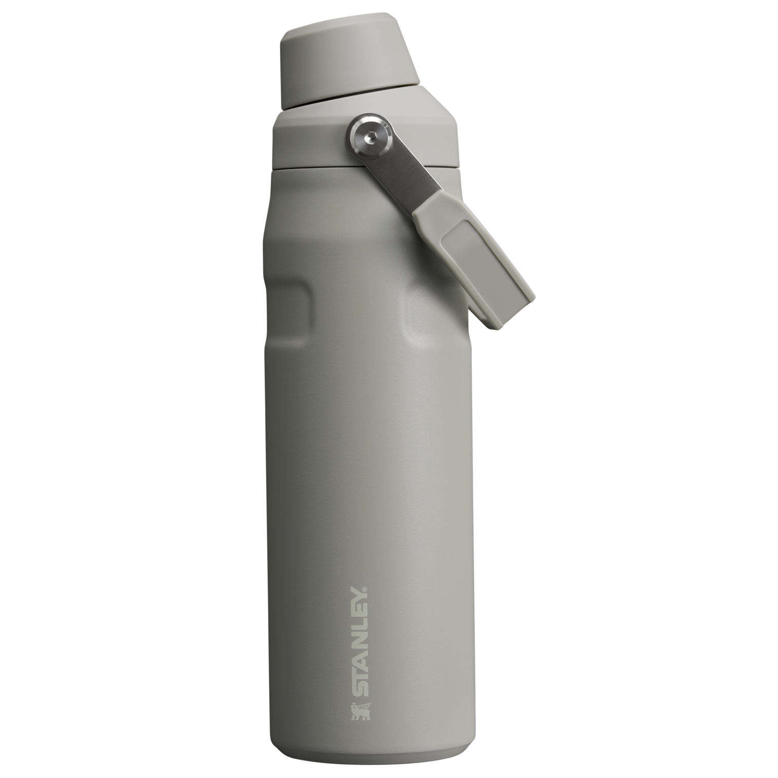 Stanley IceFlow Water Bottle with Fast Flow Lid 24 OZ In Ash Grey