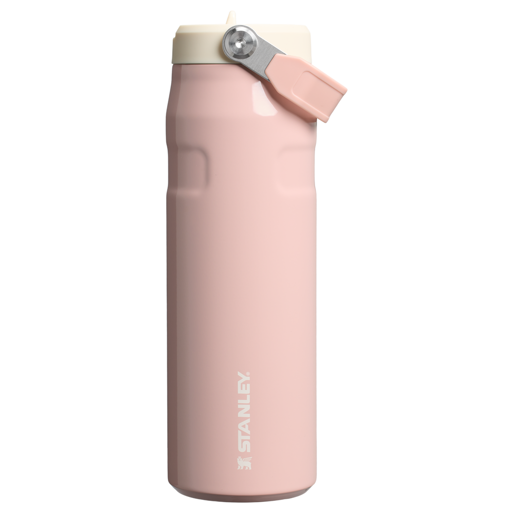 Stanley 24 OZ IceFlow Aerolight Stainless Steel Water Bottle In Peach Whip Pink From The Oasis Collection