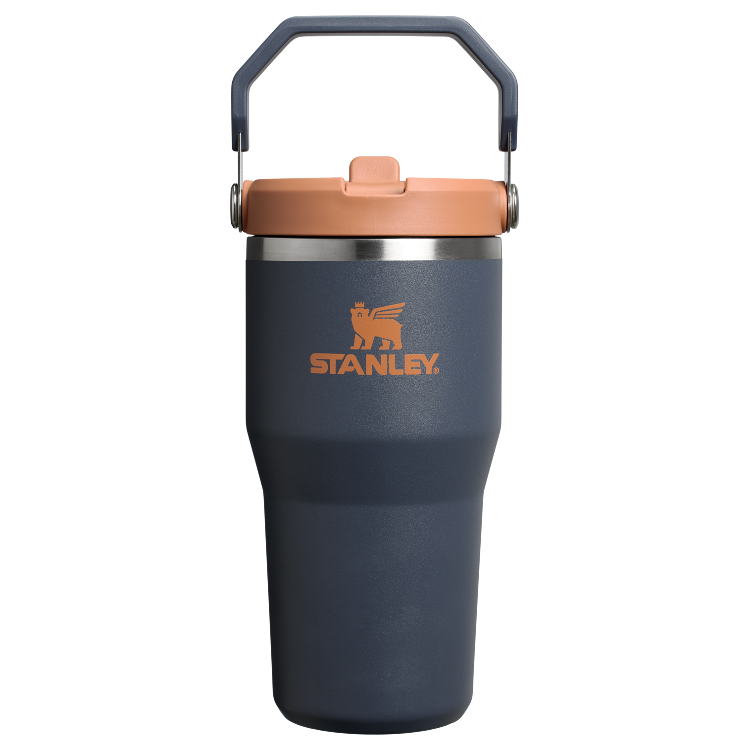 Stanley 20 OZ IceFlow Flip Straw Insulated Tumbler In Twilight Blue