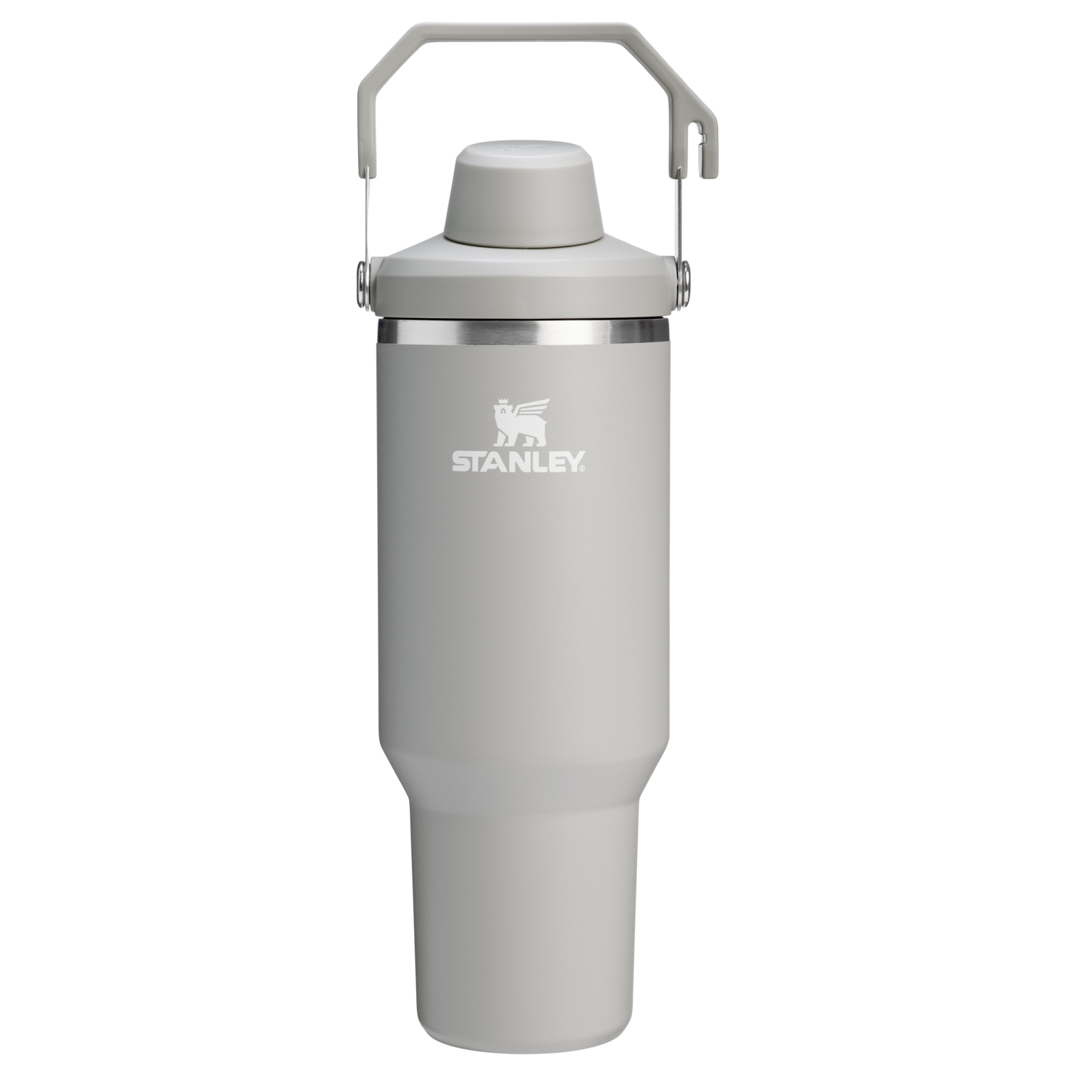 Stanley 40 OZ Ice Flow Fast Flow Insulated Tumbler In Ash Grey