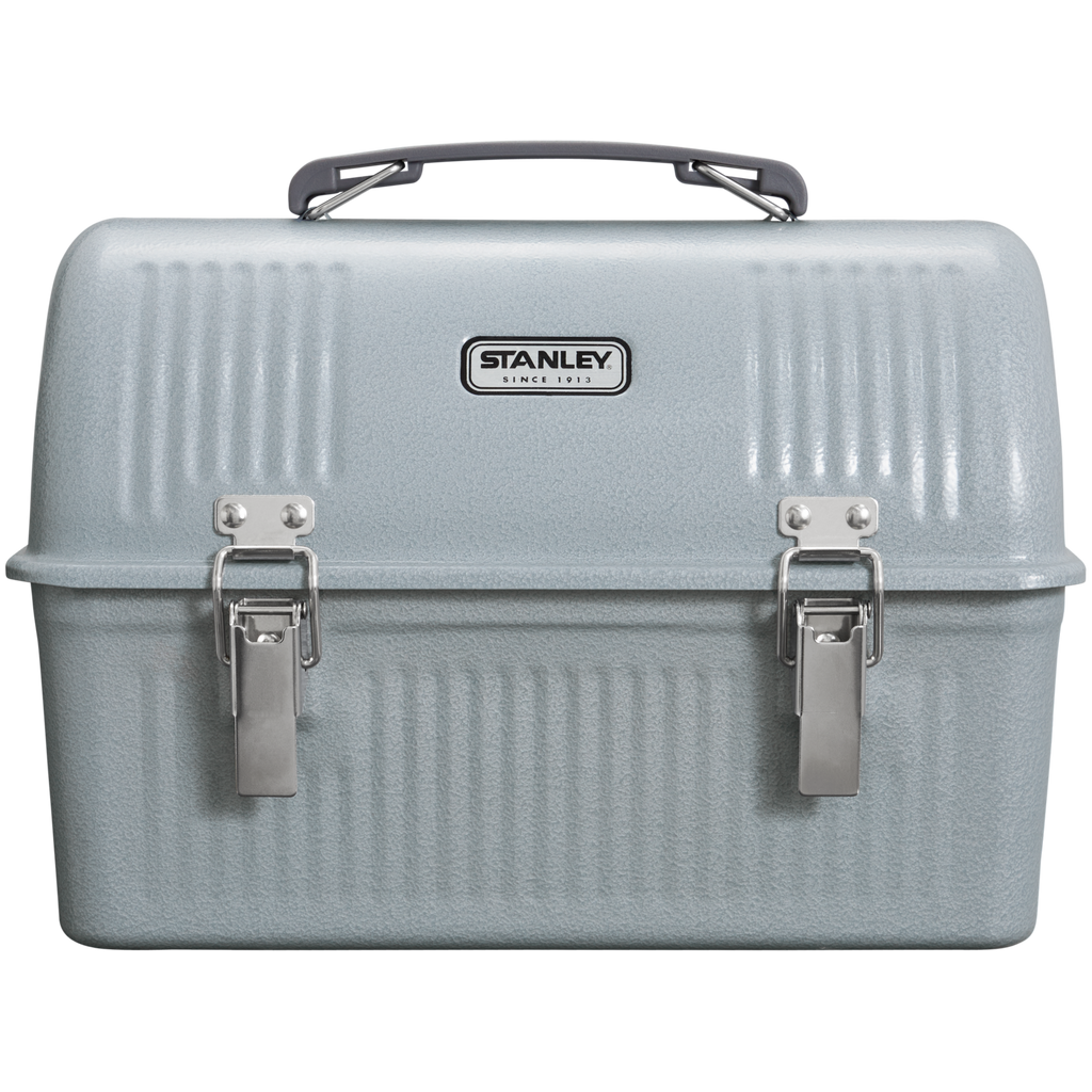 Stanley  Legendary Classic Metal Lunch Box 10 QT In Hammertone Silver