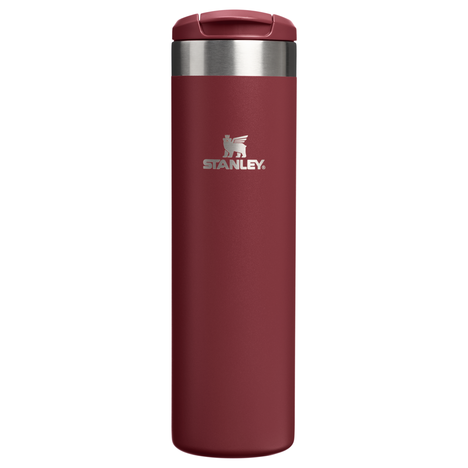 Stanley 20 OZ Aerolight Transit Bottle In Cranberry Red