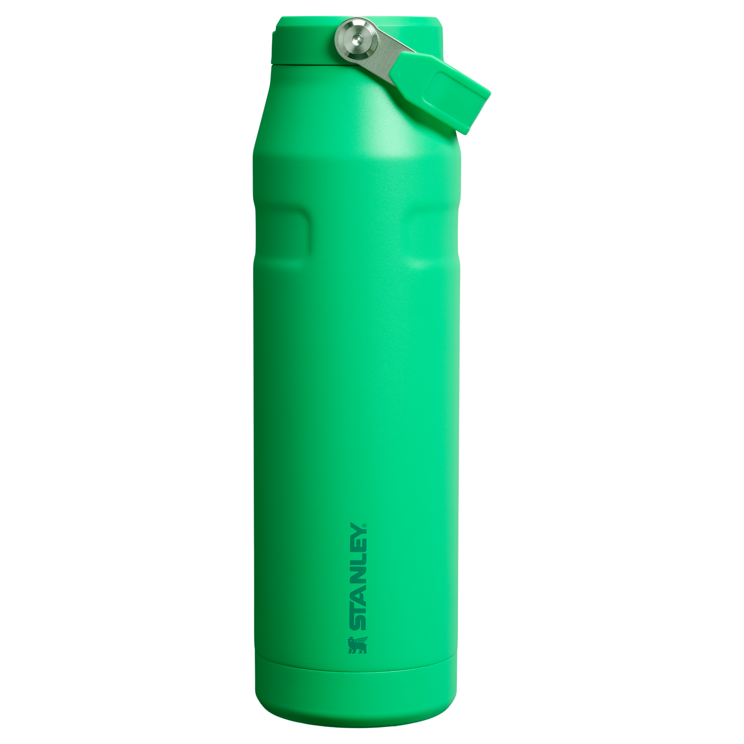 Stanley 36 OZ IceFlow Aerolight Water Bottle With Flip Straw In Meadow Green