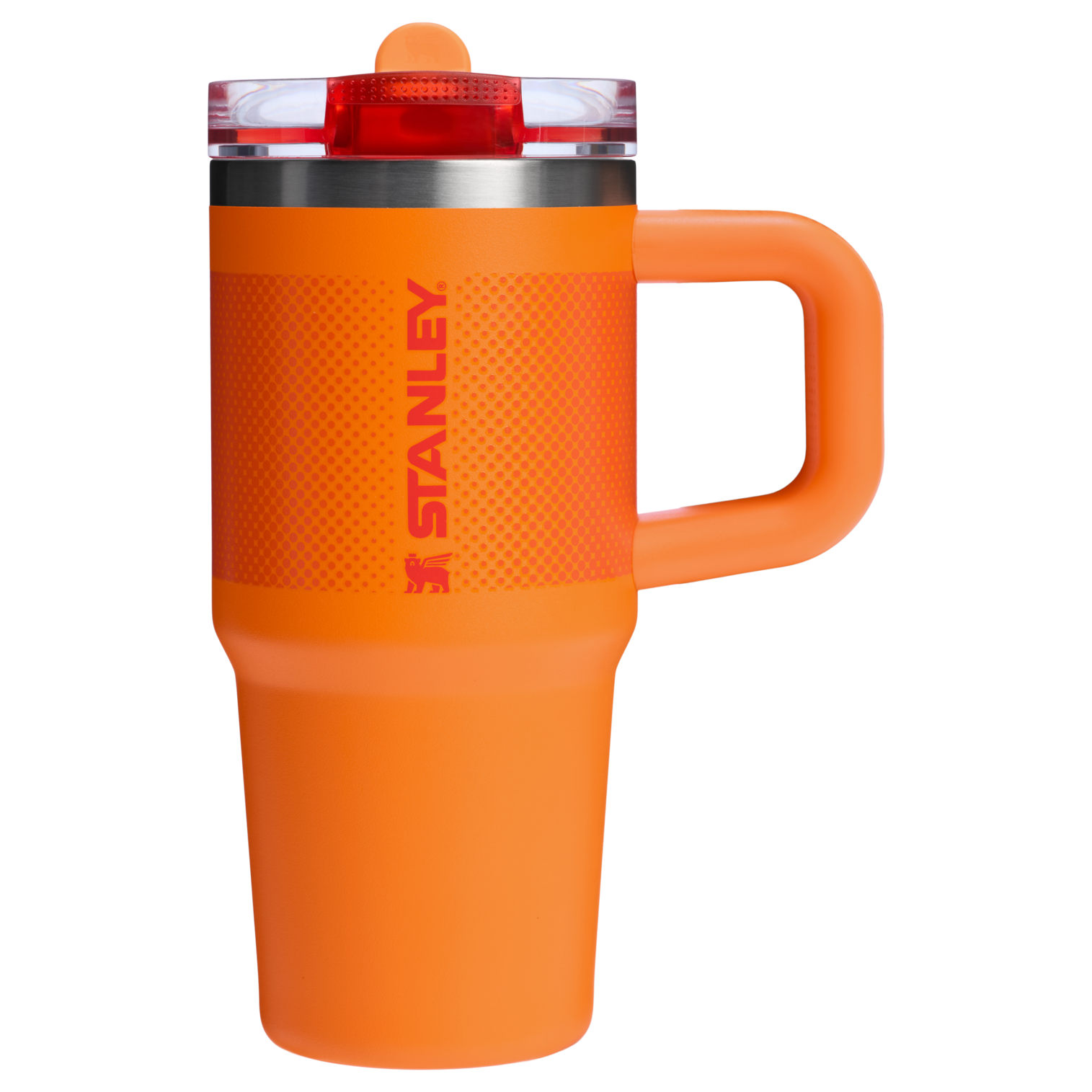 Stanley 14 OZ Quencher ProTour Flip Straw Insulated Tumbler In Goldenrod Orange