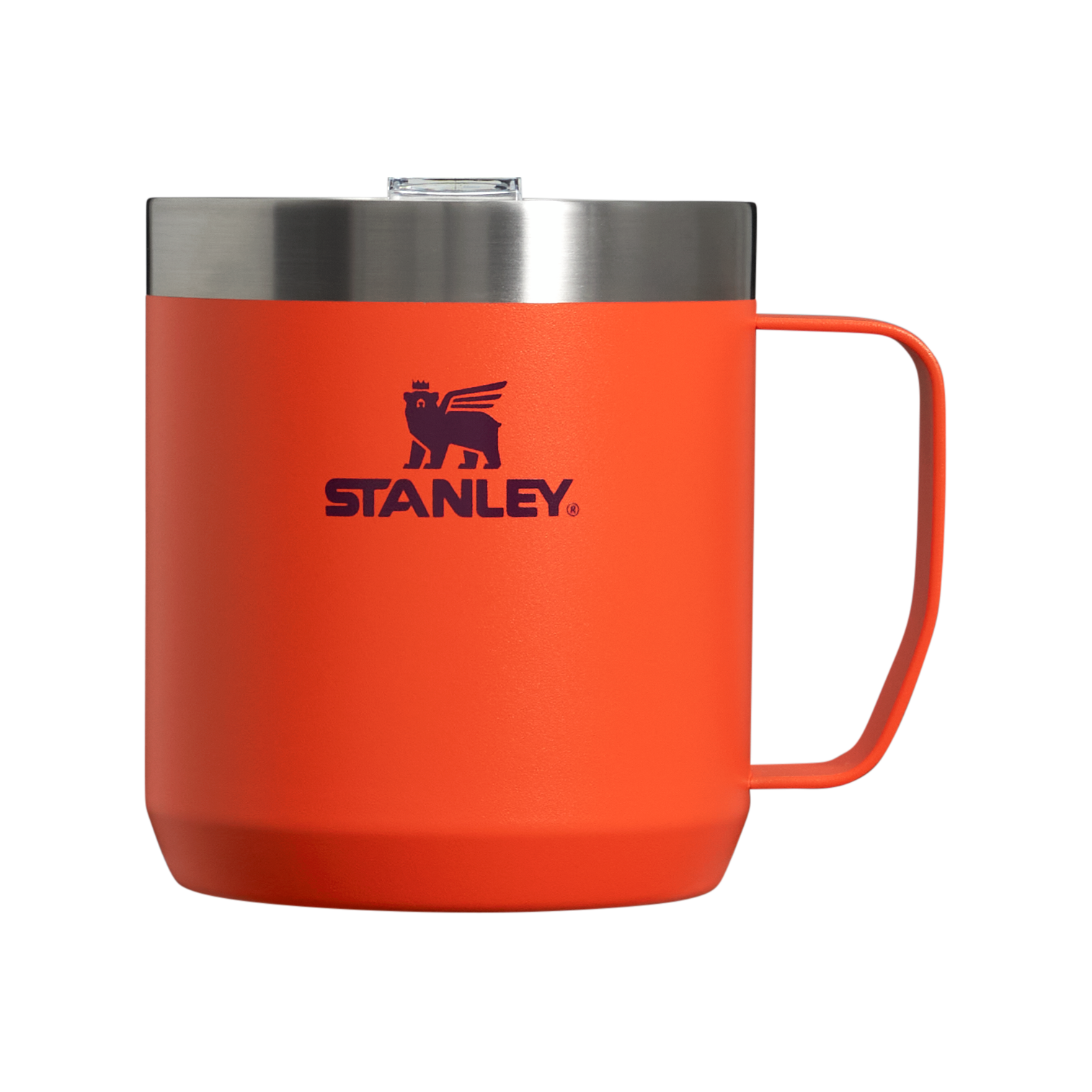 Stanlye 12 OZ Stay Hot Insulated Mug in Tigerlily Orange