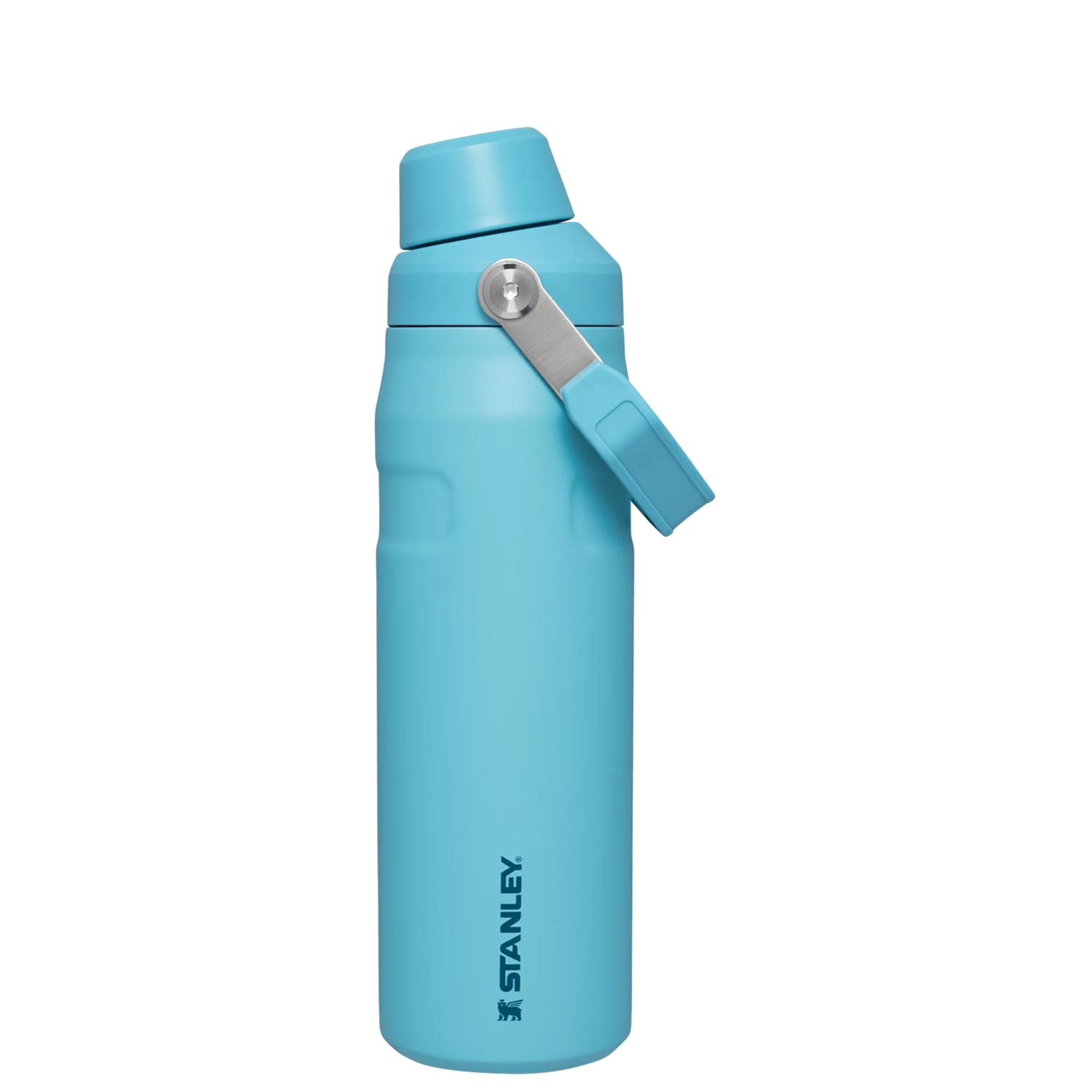Stanley IceFlow Water Bottle with Fast Flow Lid 24 OZ In Pool Blue