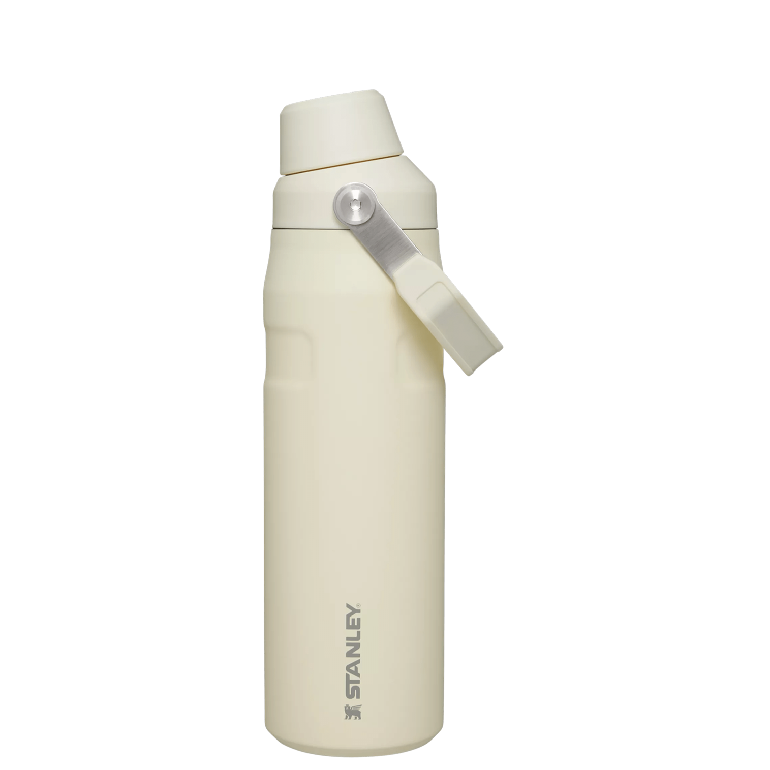 Stanley IceFlow Water Bottle with Fast Flow Lid 24 OZ In Cream Glimmer